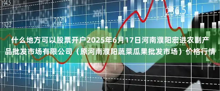 什么地方可以股票开户2025年6月17日河南濮阳宏进农副产品批发市场有限公司（原河南濮阳蔬菜瓜果批发市场）价格行情