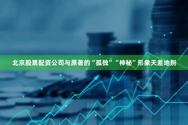 北京股票配资公司与原著的“孤独”“神秘”形象天差地别