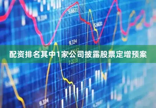 配资排名其中1家公司披露股票定增预案